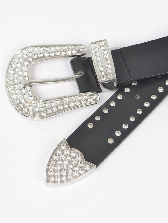 Western Style Belt With Turquoise main image 9